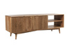Drewniana szafka RTV z falowanymi frontami ANK-3