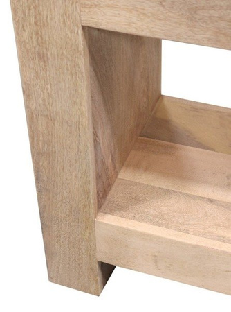 Wąski regał drewniany w stylu nowoczesnym VR-10-MN