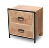 Loftowa szafka nocna z szufladami SH-20-MN