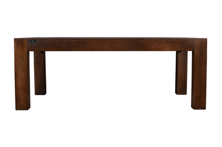 Drewniany stolik kawowy w stylu kolonialnym NA-04-MWL