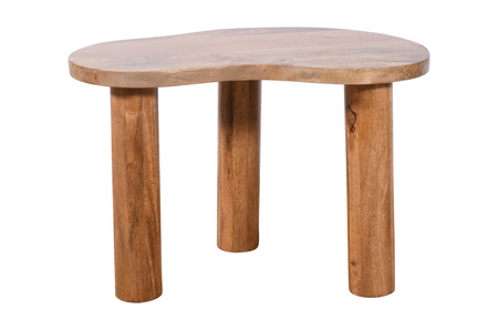 Mały stolik kawowy mango karmelowy 60x40x55 cm RM-05-CR