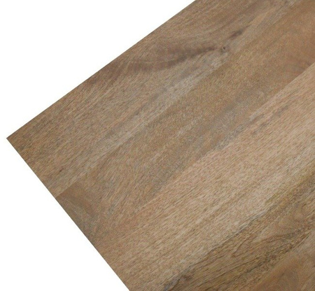 Loftowy stolik kawowy z drewnianą półką SH-28-MN