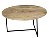 Nowoczesny stolik kawowy z okrągłym blatem SH-60-MN
