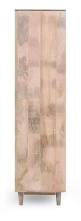 Szafa drewniana w skandynawskim stylu, szafa nowoczesna, szafa mango