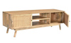 Rattanowa szafka RTV w stylu boho GR-04-MN