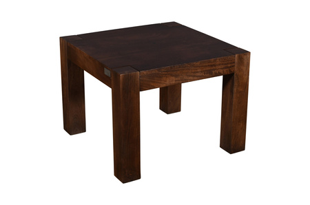 Kwadratowy stolik kawowy z drewna Mango NA-05-MWL