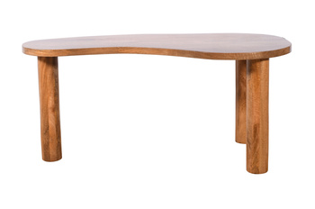 Designerski stolik kawowy mango karmelowy 100x55x40 cm RM-04-CR