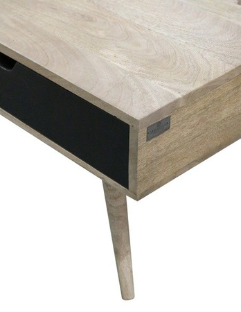 Skandynawski stolik kawowy z szufladami OSLO-ST02-B