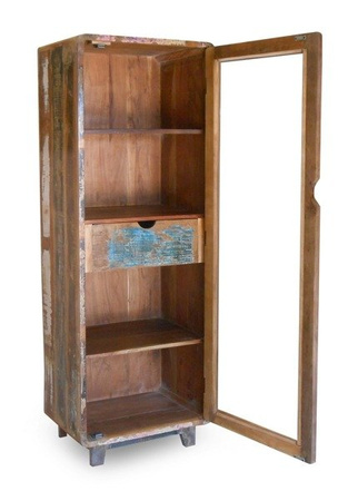 Retro witryna z drewna z odzysku RT-10-RC
