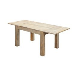 Prosty stół drewniany z dostawkami 200/120x80x76 MOD-TABLE-120E-MN