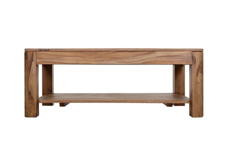 Kolonialny stolik kawowy z półką BA-10-TP