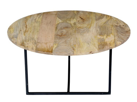 Nowoczesny stolik kawowy z okrągłym blatem SH-60-MN