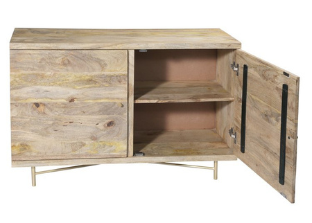 Dwudrzwiowa komoda z drewna Mango RG-03-MN