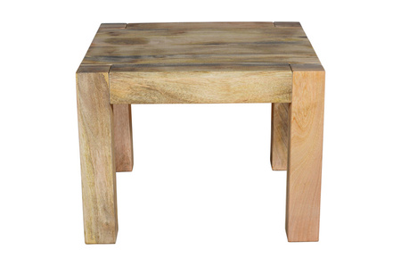 Kwadratowy stolik kawowy z drewna Mango NA-05-MN