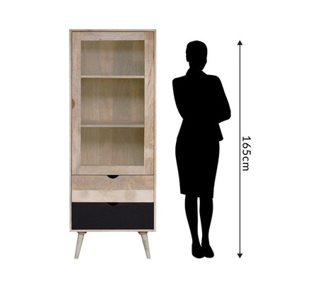 Witryna scandi z szufladami OSLO-ST23-B