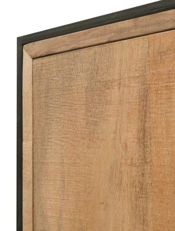 Dwudrzwiowa szafa z szufladą w stylu industrialnym SH-21-MN