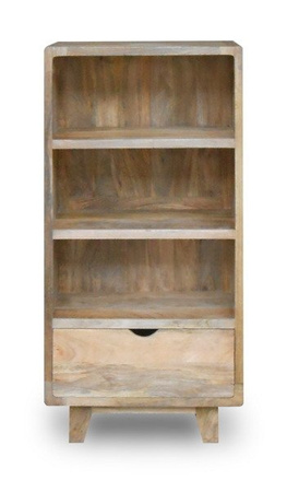 Drewniany regał z szufladą RT-12-MN