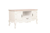 Biała szafka RTV w stylu shabby chic LY-14B534