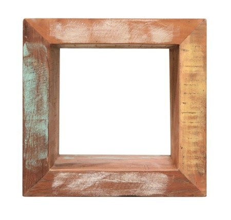 Kwadratowy pomocnik z drewna z odzysku RT-UN841-RC