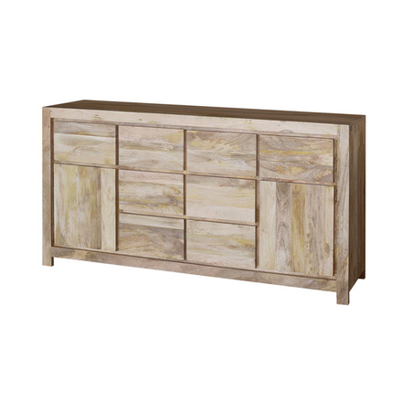 Komoda z szufladami z drewna Mango naturalne NR-05-MN