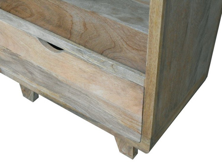 Drewniany regał z szufladą RT-12-MN