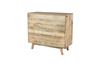 Drewniana komoda z szufladami w stylu scandi ST-10-MN