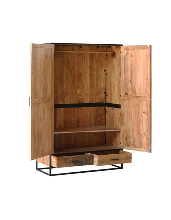 Industrialna szafa drewniana z szufladami MC-10-ANL