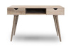 Skandynawskie biurko z naturalnego drewna OSLO-ST21-MN