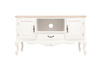 Biała szafka RTV w stylu shabby chic LY-14B534
