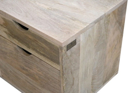 Skandynawska szafka RTV na wysokich nóżkach OSLO-ST06-MN