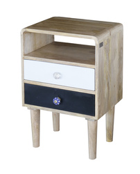 Skandynawska szafka nocna z szufladami OSLO-SC05B