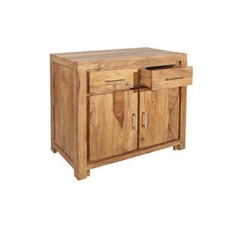 Nowoczesna komoda drewniana z szufladami i szafkami MOD-130-TP