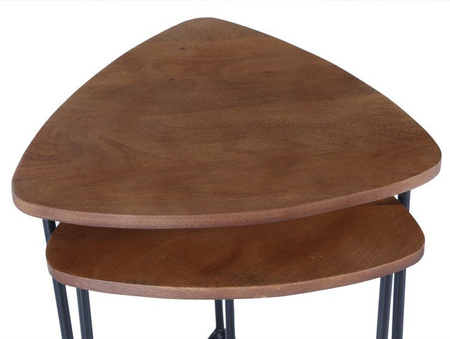 Dwuczęściowy zestaw pomocników z drewna Mango SH-61-MWL