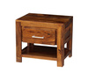 Kolonialna szafka nocna z szufladą i półką MOD-127-50P