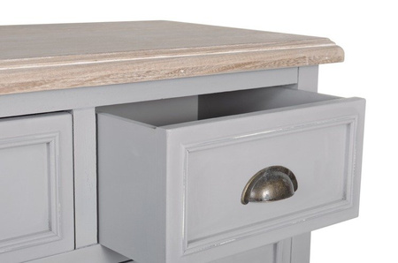 Komoda z szufladami w stylu Hampton LI-17418