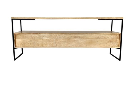 Szafka RTV industrialna , szafka RTV loft mango naturalne