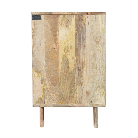 Skandynawska komoda z naturalnego drewna Mango ST-06-MN