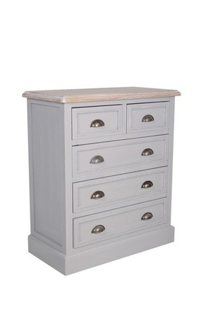 Komoda z szufladami w stylu Hampton LI-17418