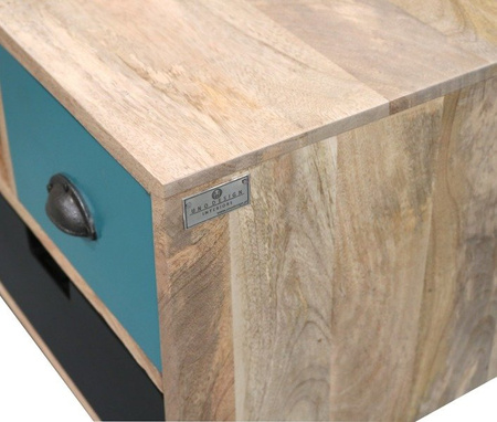 Szafka RTV drewniana w skandynawskim stylu