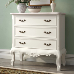 Komoda z szufladami w stylu shabby chic LY-14B523