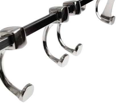 Luksusowy niklowany wieszak ścienny styl NEW YORK