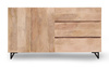 Nowoczesna komoda z naturalnego drewna Mango SH-01-MN