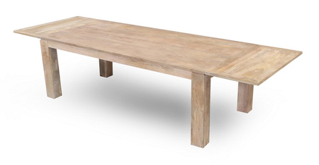 Stół rozkładany drewniany , stół loft, stół mango 280/200x100x76
